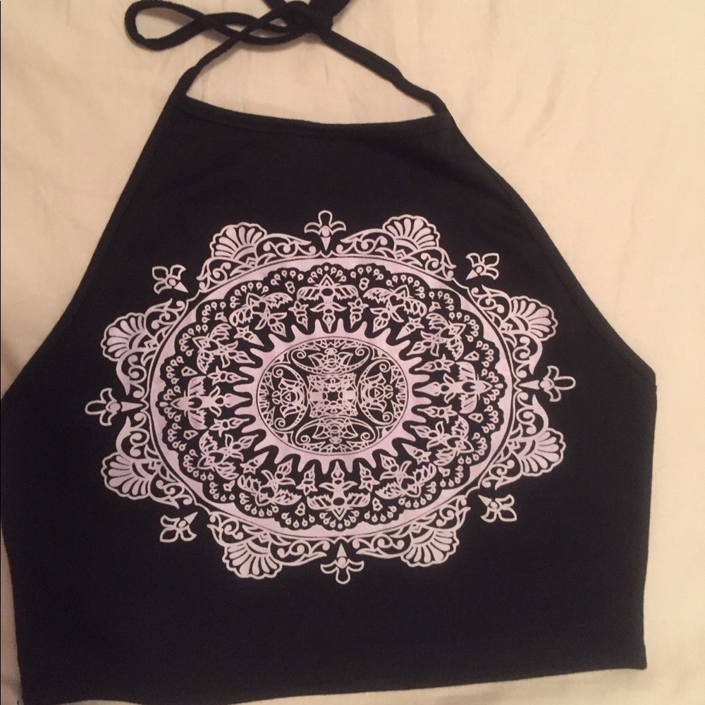 Mandala Halter Top